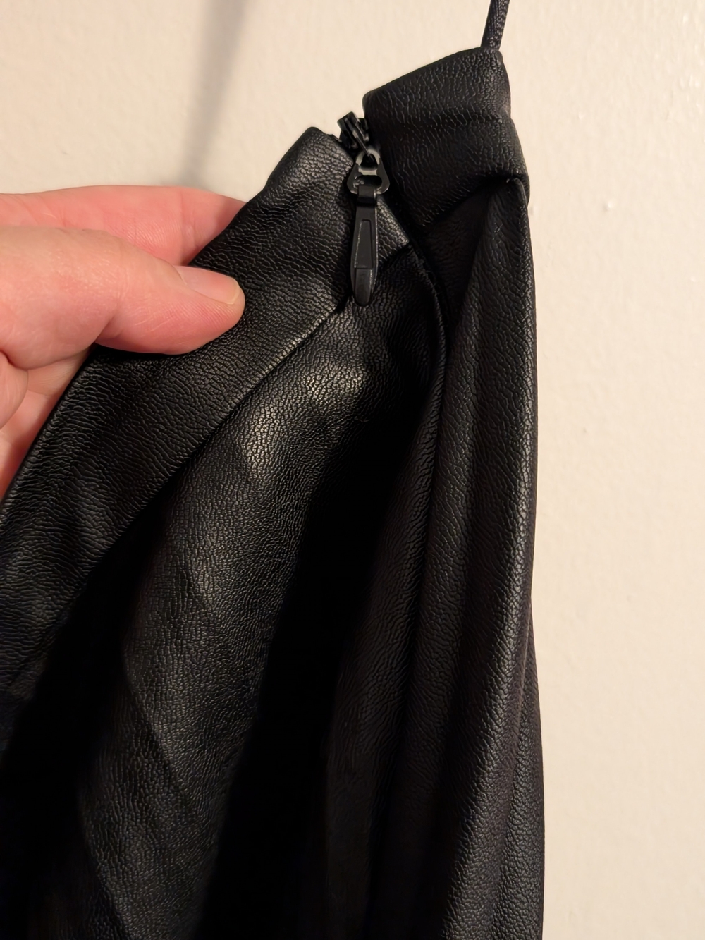 City Chic Faux Leather Skirt - Picture 4 of 6